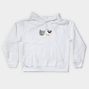 Pug and Cat Kids Hoodie